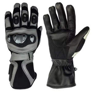Gants de moto en cuir de vachette de haute qualité, respirants, compatibles écran tactile, coupe-vent, pour cyclisme, meilleur prix 2026 – Direct Usine - Product Image 1