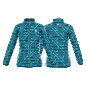 Veste matelassée à fermeture éclair pour femmes Wear 4 Games, motifs sublimés personnalisés, imperméable, coupe-vent, respirante, tissu en toile personnalisé - Product Image 3