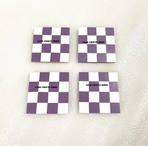 Posavasos de acrílico de pizarra de resina redonda para uso de restaurante de Hotel en casa para decoración del hogar resistente al calor posavasos de resina epoxi juegos de tapete de mesa - Product Image 3