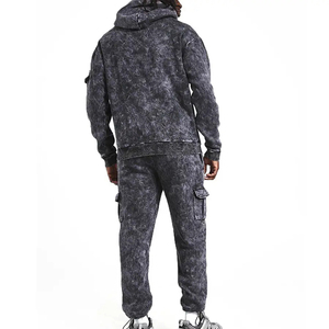 Mayorista Fabricante Hombres 100% Algodón Logotipo Personalizado Running Outdoor Jogging Set Ligero - Product Image 2