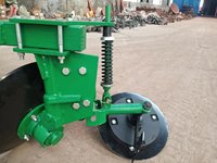 Mini maquinaria agrícola, implementos, remolque, tractor agrícola, pez, arado de disco de tubo de arado de conducción bidireccional