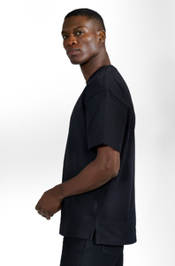 OEM personalizado Multi-Color sólido de alta calidad 100% algodón pesado 300 GSM mangas ligeramente extendidas camiseta de gran tamaño para hombres - Product Image 4