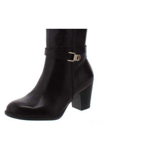 Botas de Moda Giani Bernini Rozario para Mujer, Punta Almendrada, Altura Media, Gamuza Negra con Plantilla de Goma, Talla 10 M, para Todas las Temporadas - Product Image 3