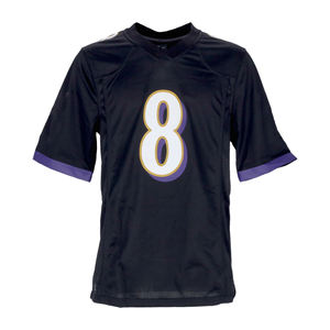 Camiseta de fútbol americano sublimada malla personalizada éxito de ventas camisetas de fútbol americano totalmente bordadas con camiseta de media manga para hombre - Product Image 1