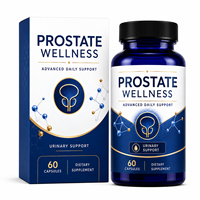 Complément de Soutien Prostatique Qualité Export 60 Capsules avec Zinc, Sélénium, Lycopène pour le Bien-être Quotidien des Hommes OEM ODM
