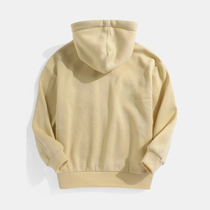 Regular Fit <b>Plain</b> Cotton <b>Hoodies</b> <b>Mens</b> Pullover Unisex Bulk Plus Size 100% Cotton Autumn <b>Hoodies</b> with Pocket Anti-Wrinkle - Product Image 5