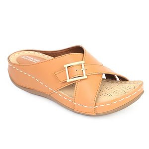 Pantuflas para Mujer (R-6) - Color Mostaza - Product Image 1