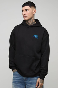 Vente en gros de sweats à capuche pour hommes de haute qualité, 100% coton, coupe classique, luxe, uni, teinture unie, pour l'hiver - Product Image 4