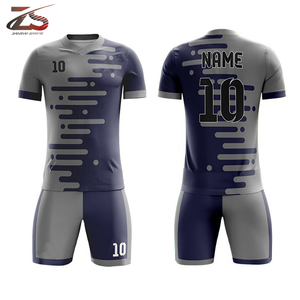 Venta al por mayor de alta calidad de diseño de ropa de fútbol Jersey de fútbol personalizado transpirable uniformes hechos en Pakistán - Product Image 1