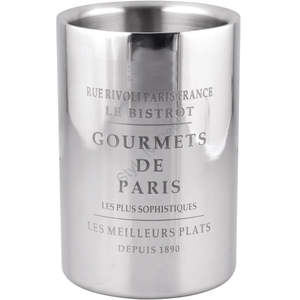 Ensemble de bar en acier inoxydable Gourmet avec 4 cuillères de bar en métal emballées dans une boîte cadeau - Product Image 4