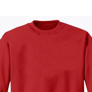 100% algodón OEM venta al por mayor pulóver sudadera personalizada peso pesado cuello redondo capucha de gran tamaño Otoño Invierno 3D cuello redondo estampado para hombre - Product Image 2