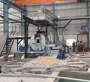 Super D 10 Ton Capacity Automatic <b>Copper</b> Melting Furnace High Production Pump Motor Core Bearing Features <b>Ingot</b> Anode Making - Product Image 1