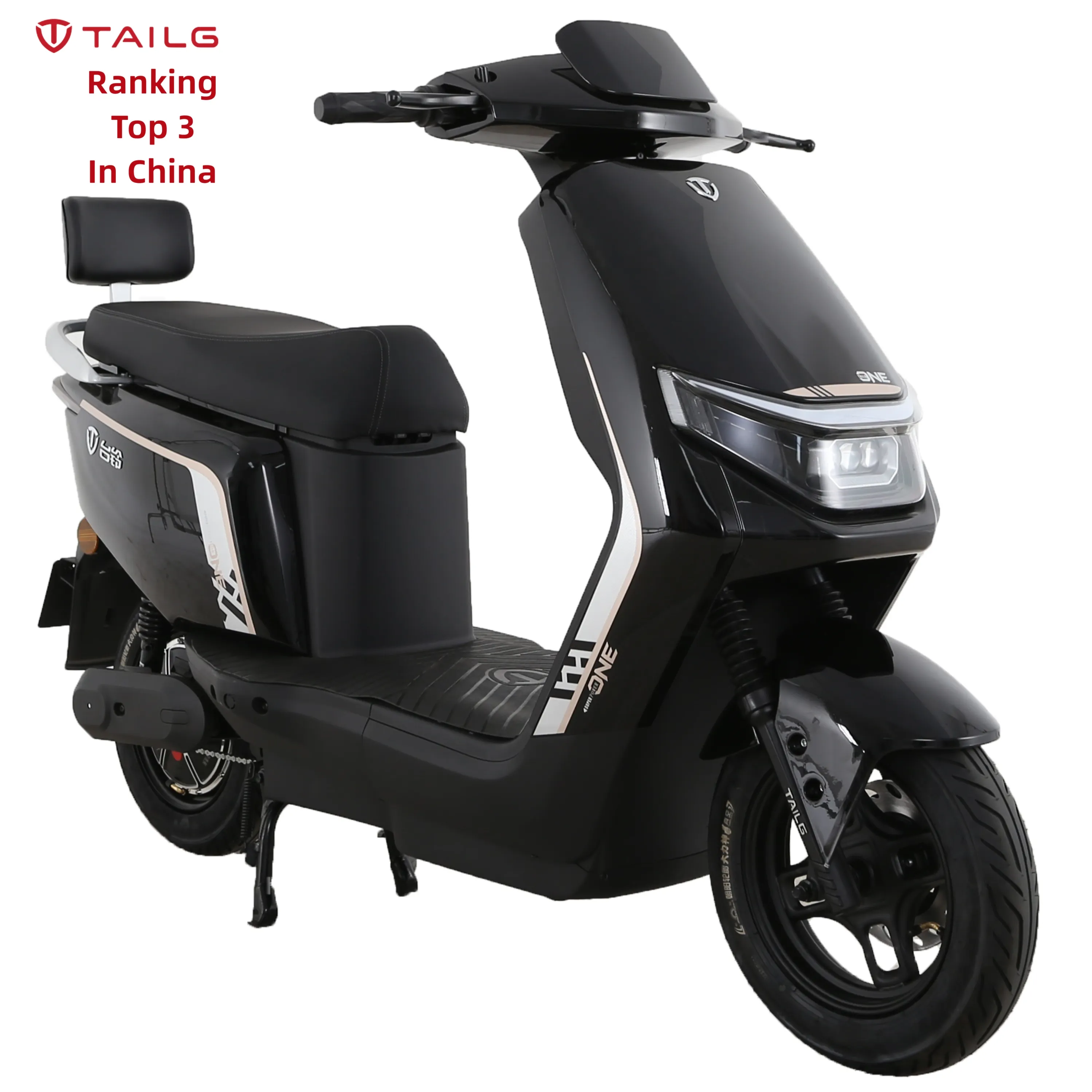 TAILG Chinese Fashion Design 51Km/h High Speed 2 Seats 72 Volt Two Wheels Adult Electric Scooter