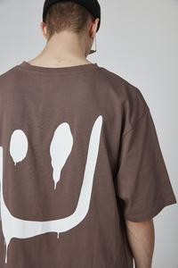 Custom Wholesale <b>Men's</b> Streetwear 100% Cotton Oversized Custom GSM T-<b>Shirt</b> Premium Quality Sewn Blank Design <b>Brown</b> - Product Image 2