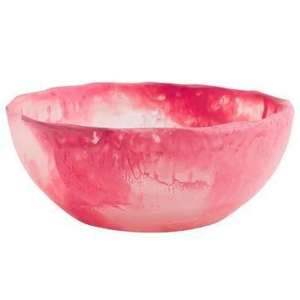 Tazón de tierra de resina Rosa Extra grande, tazón de madera y resina de tamaño personalizado, ideal para Comida comercial, pasta y catering - Product Image 5