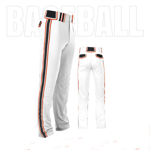 Pantalones de Béisbol Personalizados de Alta Calidad para Hombre, Color Azul, Ropa Deportiva Impresa, Transpirable y con Sublimación - Product Image 3