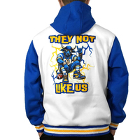 Vestes Personnalisées Streetwear avec Logo Coloré à Manches Longues Cousu Écusson Grande Taille pour Hommes Vestes d'Équipe Universitaire