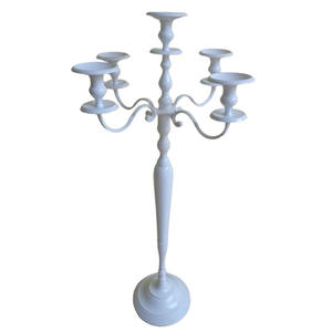 Bougeoir en gros de fantaisie d'éclairage décoratif pour la maison Offre Spéciale bougeoir de forme personnalisée cadeau de Noël en métal à 9 bras - Product Image 2