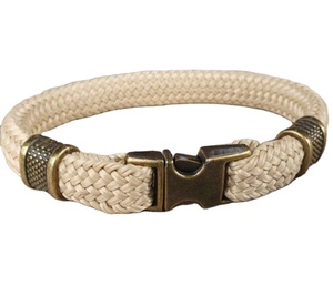 Bracelet unisexe tendance en corde tressée de 12 mm, fait main, style marin, personnalisable, vente chaude - Product Image 1