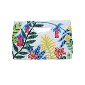 Top Fancy hecho a mano con cuentas bordado de hojas bolso de mano hermoso elegante lindo último nuevo diseño de moda de lujo para niñas - Product Image 1