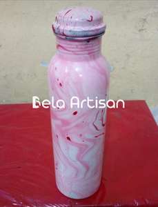 Botella de cobre a prueba de fugas al por mayor-Diseño a prueba de suciedad sin juntas para Ayurveda y beneficios de yoga para minoristas - Product Image 4