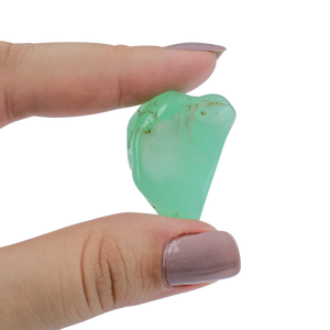 Pierre tombante Chrysoprase origems brésil - Product Image 1
