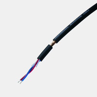Câble XLR DMX 512 SREXACT à paire torsadée, gaine PVC, impédance 120 Ohm, blindage spiralé, conducteur en cuivre nu, audio 6,5 mm extérieur