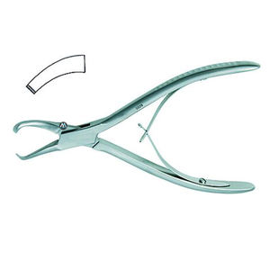 Instrumentos quirúrgicos dentales manuales de acero inoxidable en forma de S rectos de 30 grados con empuñadura ergonómica, pinzas para huesos de hueso de 30 grados - Product Image 2