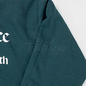 Sudaderas con capucha con estampado de soplo de logotipo personalizado más vendidas, sudaderas largas de gran tamaño, diseña tu propio estilo - Product Image 5