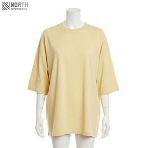 Fournisseur pakistanais, t-shirt boxy noir délavé pour homme, couleur personnalisée, t-shirt de haute qualité pour homme, t-shirts en coton pour homme - Product Image 4