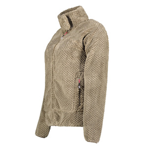 Chaqueta de Invierno de Moda para Mujer, Transpirable, Cómoda, con Cremallera, Chaqueta de Forro Polar, Ligera, Cálida, Suave, con Cuello Alto - Product Image 3