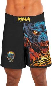 Shorts de MMA al por Mayor con Etiqueta y Logotipo Impresos Personalizados, Equipamiento de Artes Marciales OEM para Gimnasio - Product Image 5