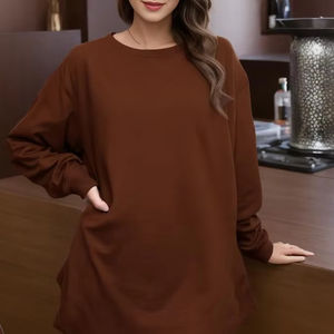 Streetwear ropa térmica tamaño personalizado pulóver casual,streetwear, hombro caído, figuras, transpirable, respetuoso con el medio ambiente, sudaderas con capucha, de punto - Product Image 5