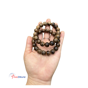 Meilleures ventes Perles en bois d'agar de qualité supérieure Bracelet Charms Dainty Seed Accessoires pour l'aromathérapie Voiture Parfumée - Product Image 3