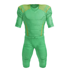 Uniforme de entrenamiento de fútbol americano con logotipo personalizado de alta calidad, conjuntos de talla grande para entrenamiento de adultos - Product Image 2