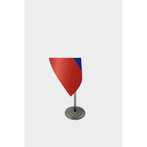Drapeau de bureau personnalisable 3x5 pieds avec impression numérique sur tissu polyester - mât en aluminium - Product Image 4