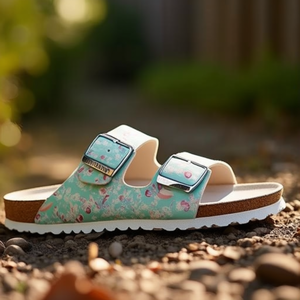 Calzado de Seguridad para BIRKENSTOCK Arizona ESD Gr.40 Color Verde Menta, Birko Flor EN 61340 - Product Image 3