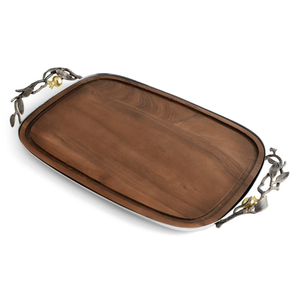 Planche à pain en bois de grenade Élégante planche à découper et de service inspirée de la nature pour le pain, les apéritifs et la décoration de cuisine - Product Image 2