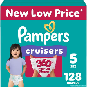 Couches-culottes Pampers Cruisers 360 - Taille 5, 128 unités, protection bébé jusqu'à 100 % anti-fuites - Product Image 4