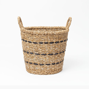 Conceptions OEM acceptées panier de rangement de jacinthe d'eau faite à la main livraison rapide artisanat personnalisé du Vietnam HNH Craft - Product Image 2