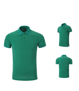 เสื้อเชิ้ตผู้ชายผ้าฝ้ายคุณภาพสูง แขนสั้น สกรีนโลโก้ได้ ผ้าถัก ไซส์ใหญ่ ผ้าฝ้ายแท้ 100% - Product Image 6