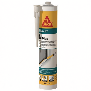 Cartouche de mastic silicone transparent SIKA SIKASIL N Plus 300 ml - Product Image 3