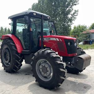 Tracteur Massey Ferguson MF1104 110 ch avec pneus de tracteur neufs 4 roues motrices avec cabine climatisée pour l'agriculture - Product Image 3