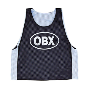 Uniforme de football américain Dernier design Logo personnalisé Sublimation Port Mesh Lacrosse Uniform Unisex avec logo de l'équipe Pinnies - Product Image 4