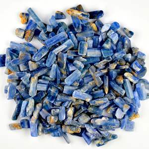 Cristal brut de kyanite naturelle bleue, pierre brute, cristal brut, Dhorgems Rajasthan, pour la fabrication de bijoux - Product Image 1