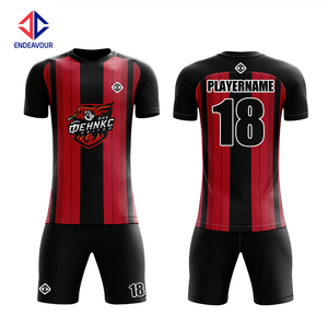 Camiseta de fútbol personalizada de poliéster 100% ligera, diseño sublimado frontal, opciones de marca completas para el club de entrenamiento diario del equipo - Product Image 2