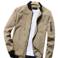 Vestes bomber matelassées réversibles fines de style japonais pour l'hiver, en polyester/coton, avec broderie personnalisée, vente en gros pour hommes