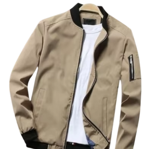 Vestes de baseball de style hip-hop de rue en gros pour hommes, 100% polyester, veste universitaire, veste bomber brodée personnalisée 3021101838 - Product Image 1