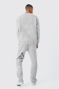 Sudadera con capucha gris Premium básica personalizada para hombre de algodón pesado de gran tamaño, oferta al por mayor, tendencia 2024 - Product Image 2