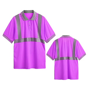Premium Anti-static <b>Waterproof</b> Reflective Safety <b>Work</b> Shirt Hi Vis ANSI Certified Lightweight Breathable Construction Workwear - Product Image 1